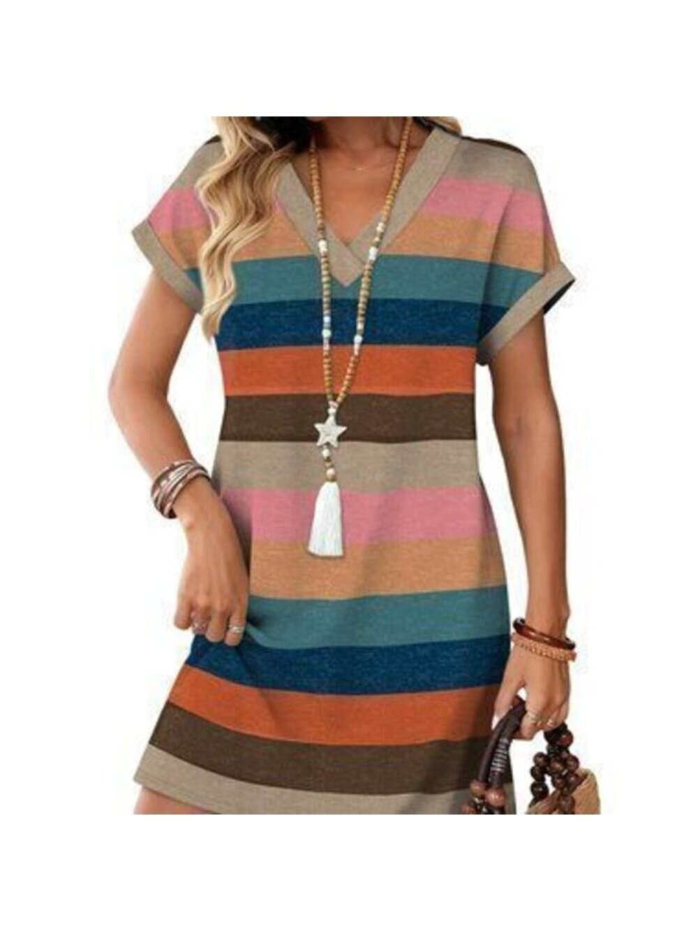 Casual T-Shirt Dress | Summer Beach Wedding Guest